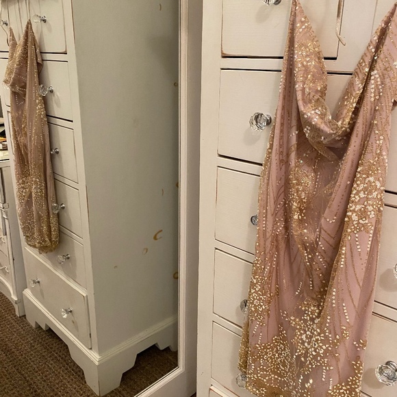 Time Machine Dress Champagne from Hello Molly - Picture 8 of 12